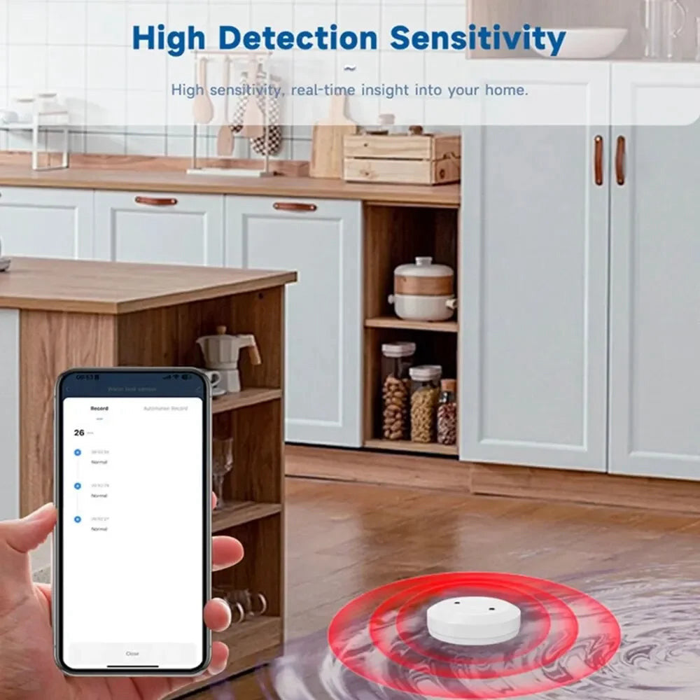 Zigbee water leak sensor, IP66, Tuya – view 2