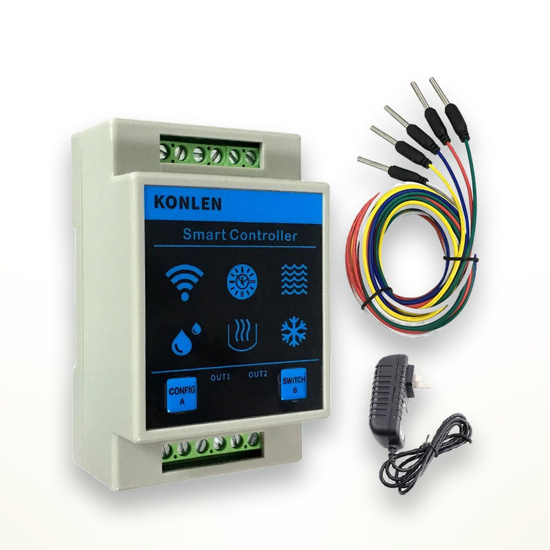 Wi-Fi water level controller with pump relay, Tuya