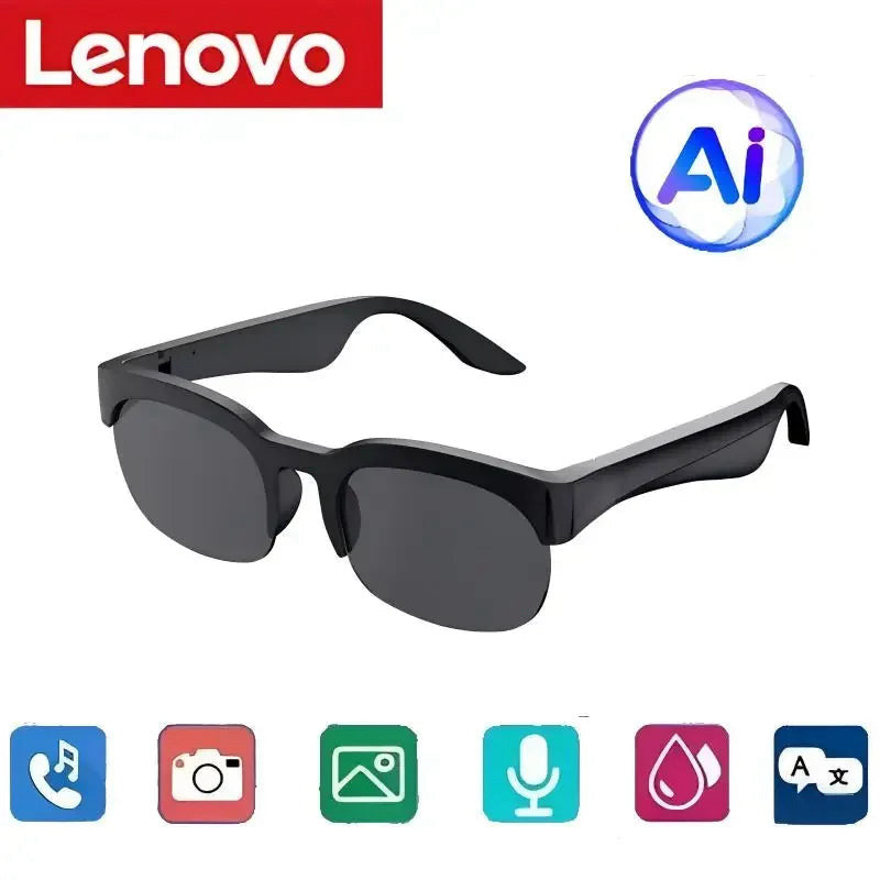 Lenovo Bluetooth audio glasses with voice assistant – view 2