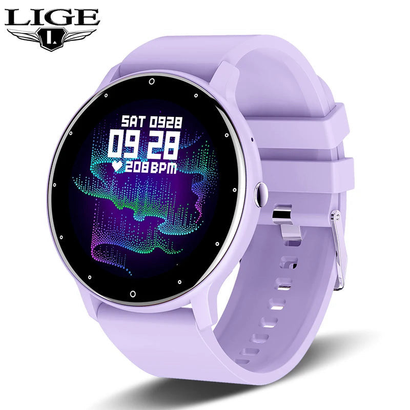 Round smart watch with Bluetooth calling, 1.28" display – view 4