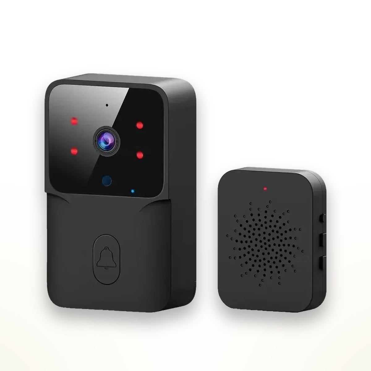 Wi-Fi video doorbell with indoor chime, Tuya