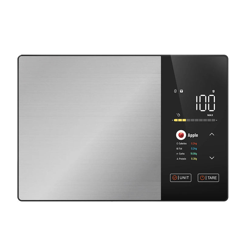 Smart nutrition kitchen scale with color display, 5 kg