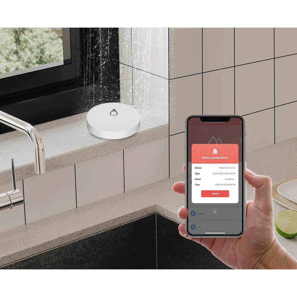 Zigbee water leak sensor, Tuya – view 4