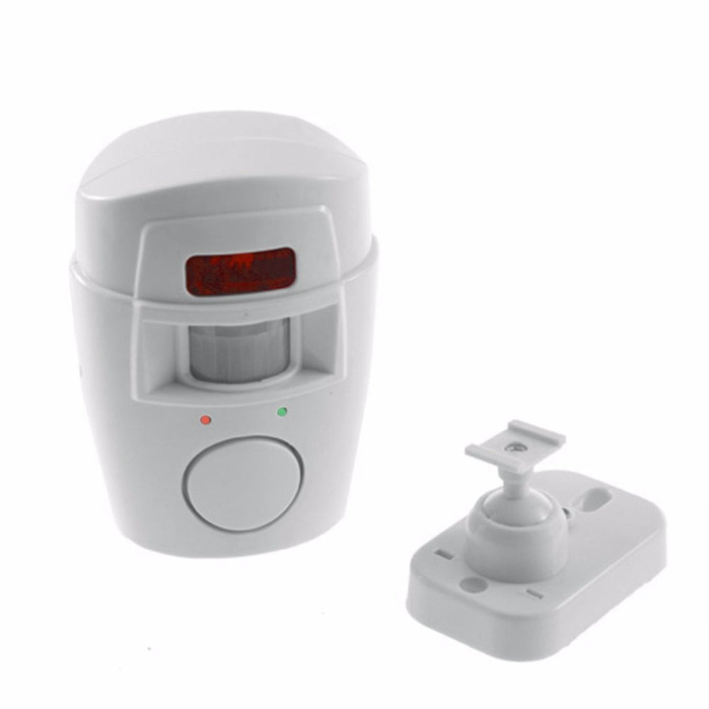 Wireless PIR motion alarm with 2 key-fob remotes – view 2