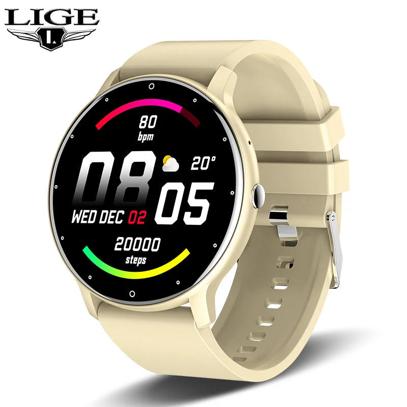 Round smart watch with Bluetooth calling, 1.28" display – view 5