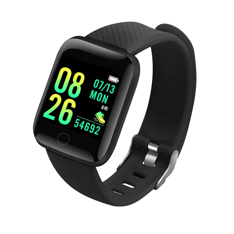 Basic fitness watch with heart rate, Y68 or 116 Plus