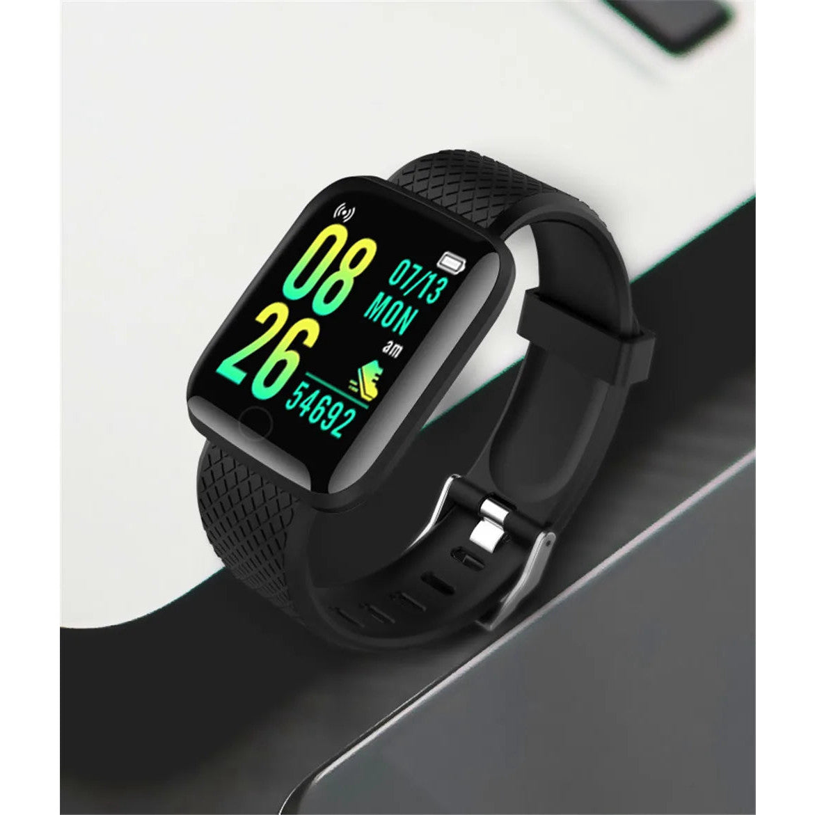 Basic fitness watch with heart rate, Y68 or 116 Plus – view 6