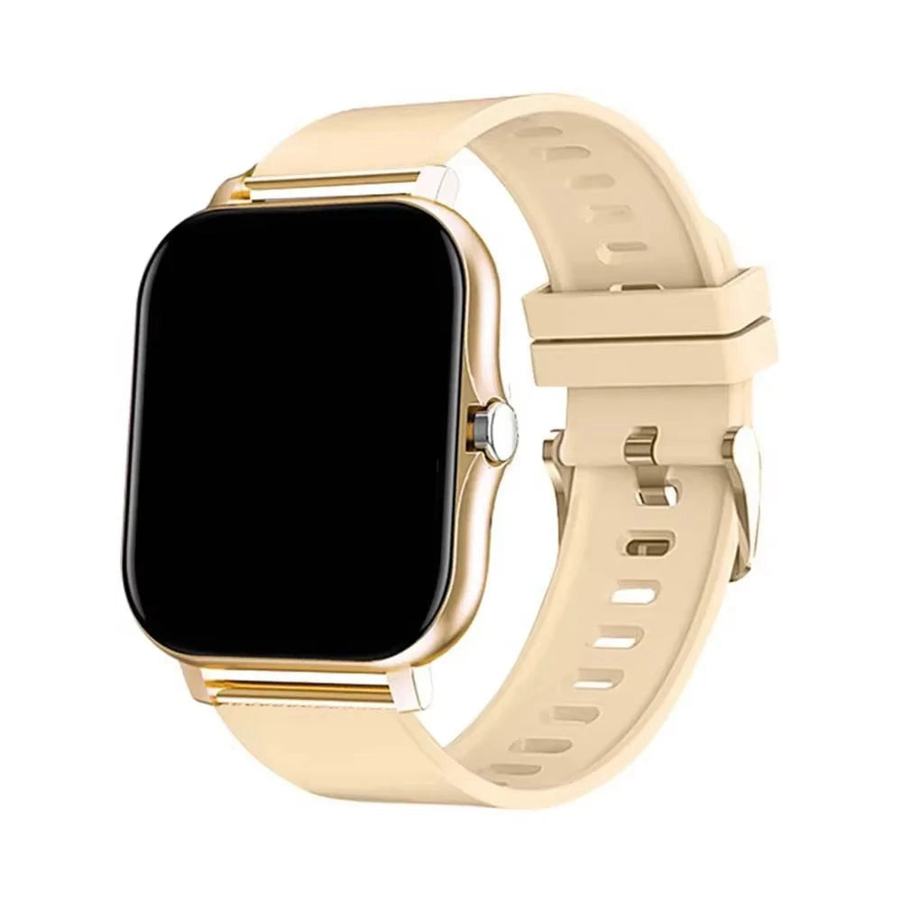 Square smart watch with Bluetooth calling – view 3