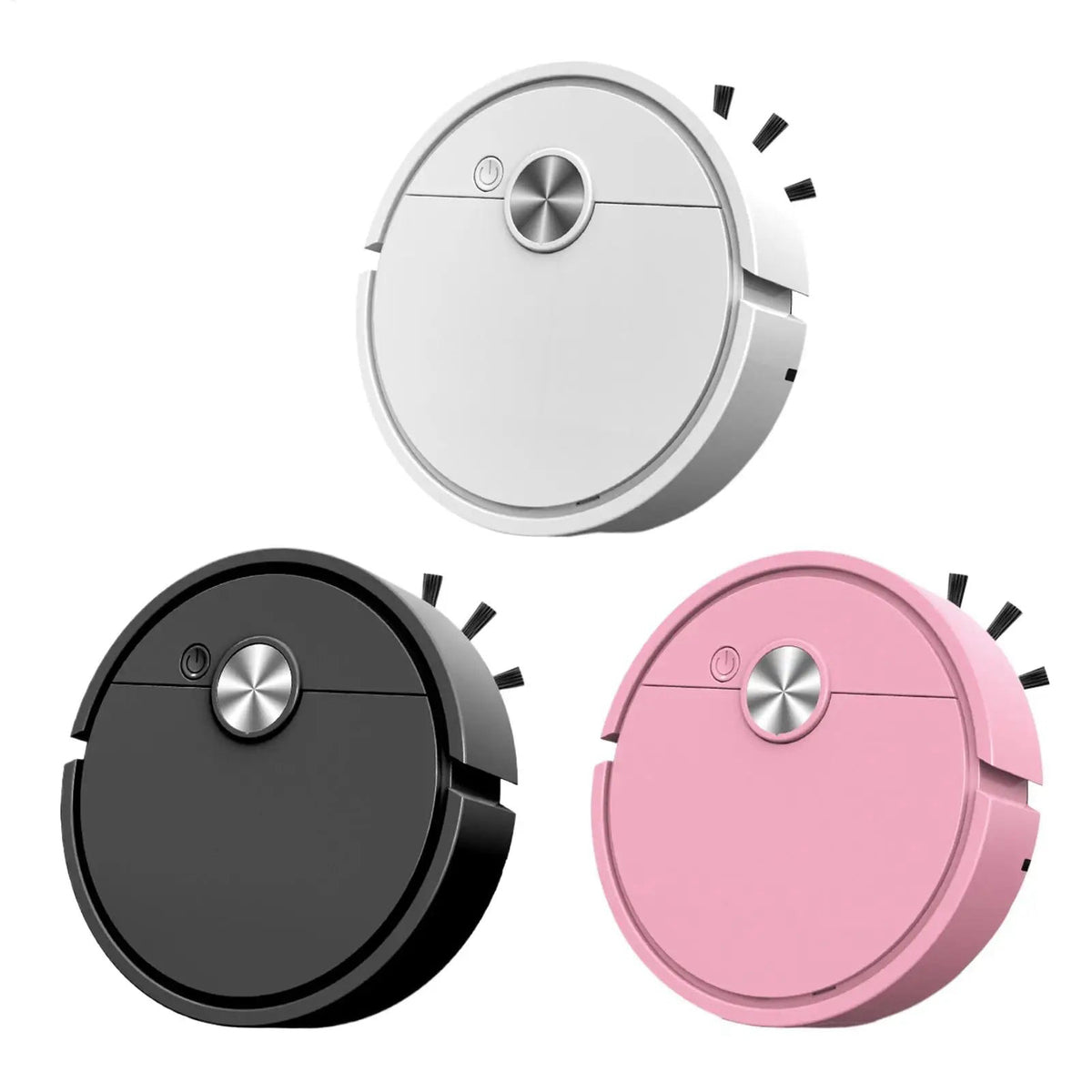 Mini robot vacuum for desks and hard floors