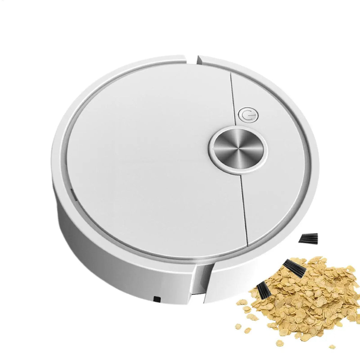 Mini robot vacuum for desks and hard floors – view 2