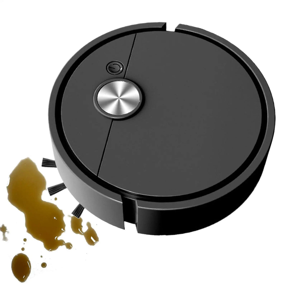 Mini robot vacuum for desks and hard floors – view 3