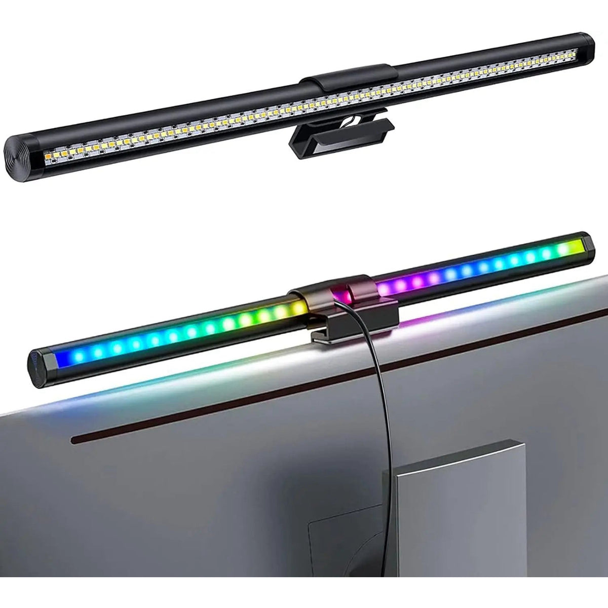 Monitor light bar with asymmetric light, USB – view 5