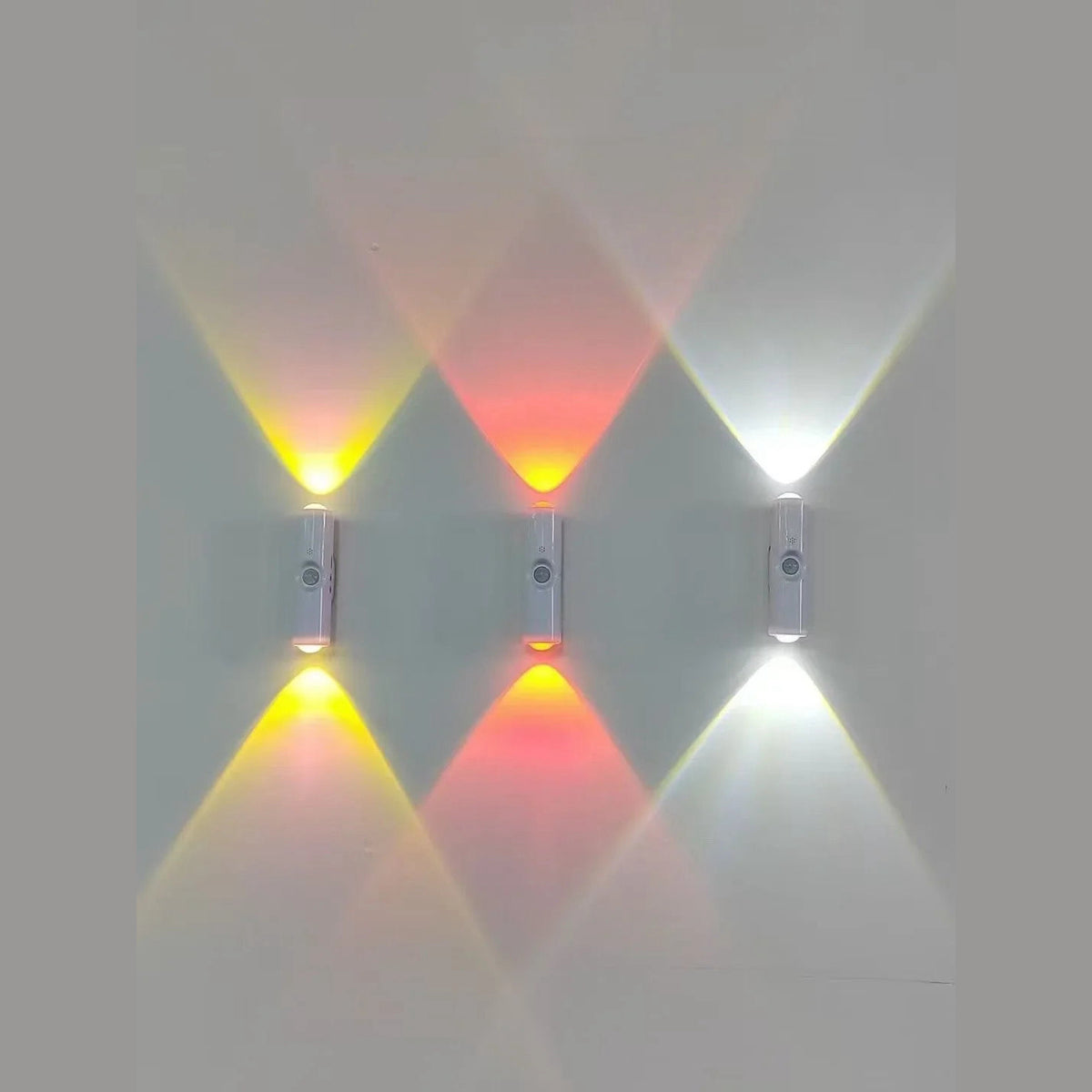 Rechargeable up-down motion-sensor wall light – view 4
