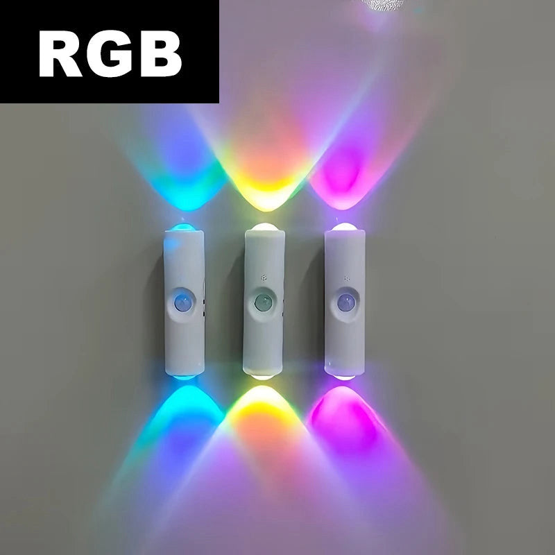 Magnetic motion-sensor wall spotlight, rechargeable – view 3