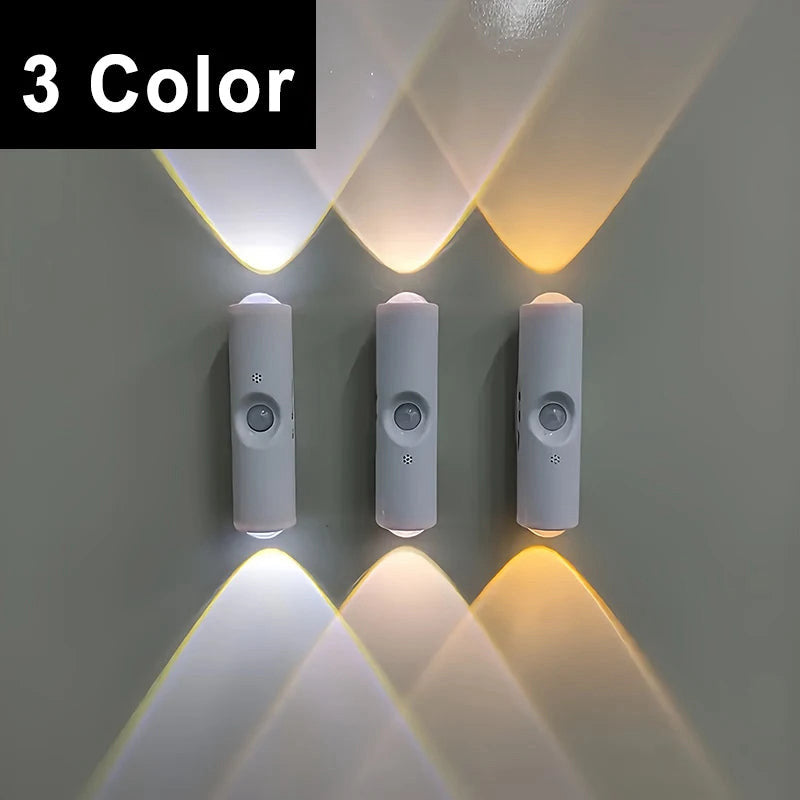 Magnetic motion-sensor wall spotlight, rechargeable – view 6