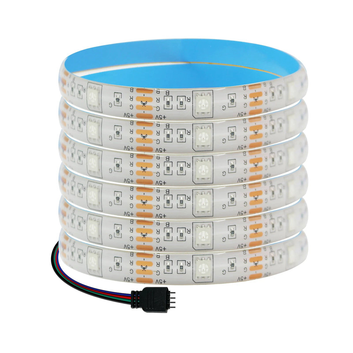RGB LED strip kits, 5050, battery box or USB, 0.5–5 m – view 2