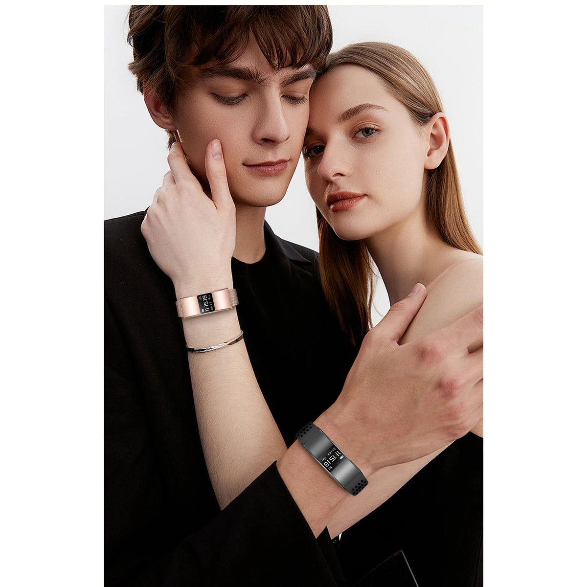 Slim fitness tracker with heart rate and sleep tracking – view 5