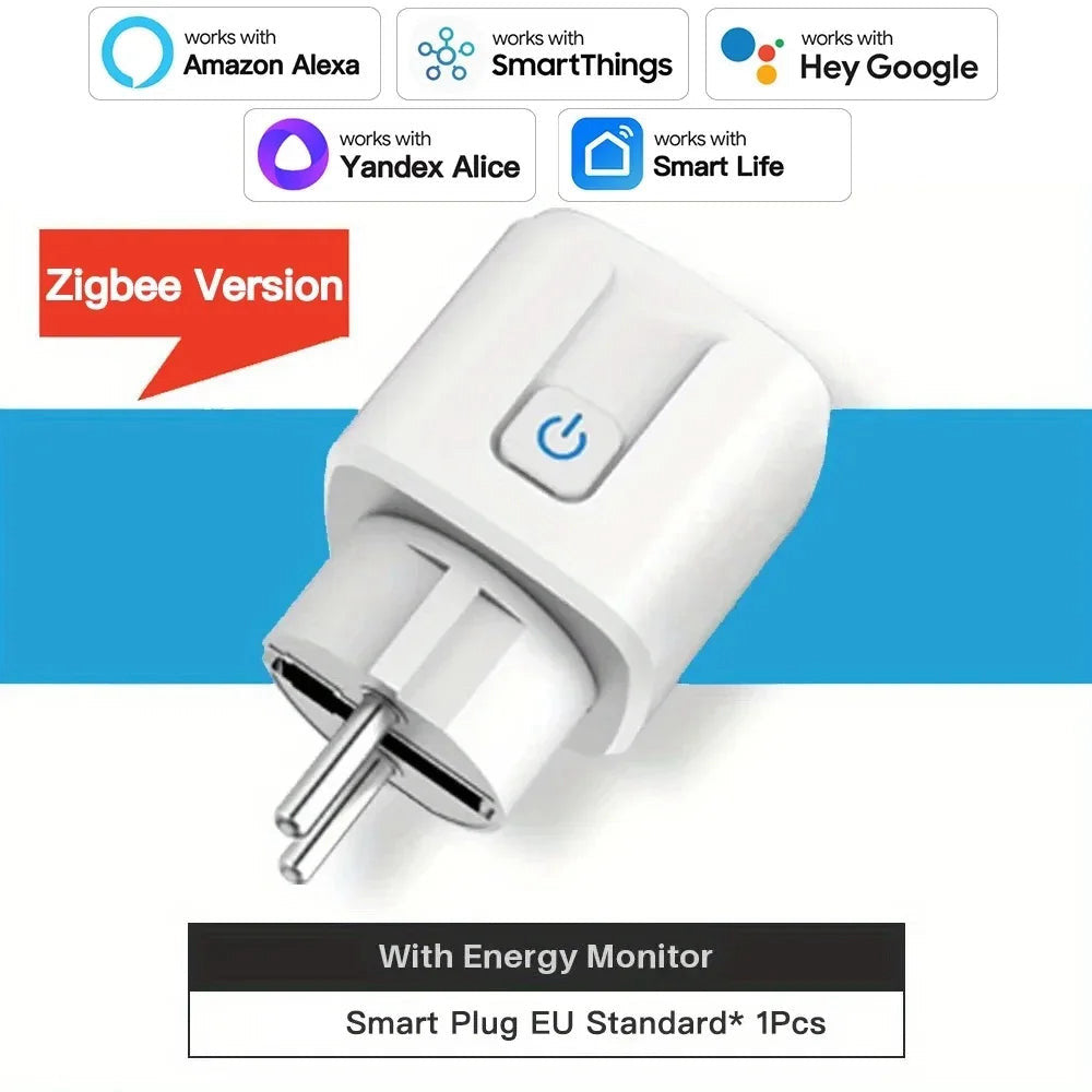 Tuya smart plug with energy monitoring, 16 A or 20 A – view 3