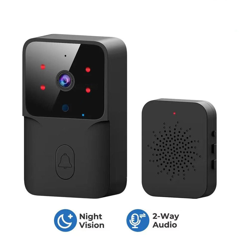 Wi-Fi video doorbell with indoor chime, 2.4 GHz