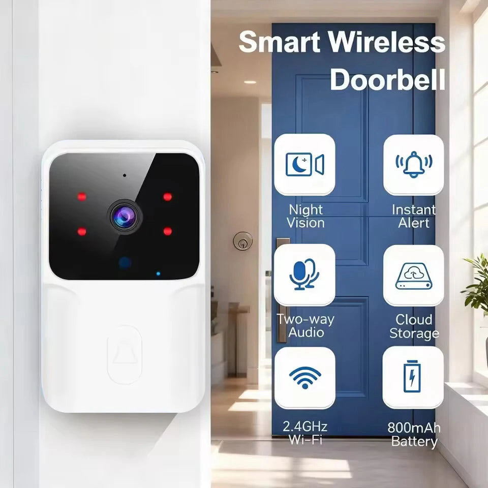 Wi-Fi video doorbell with indoor chime, 2.4 GHz – view 3