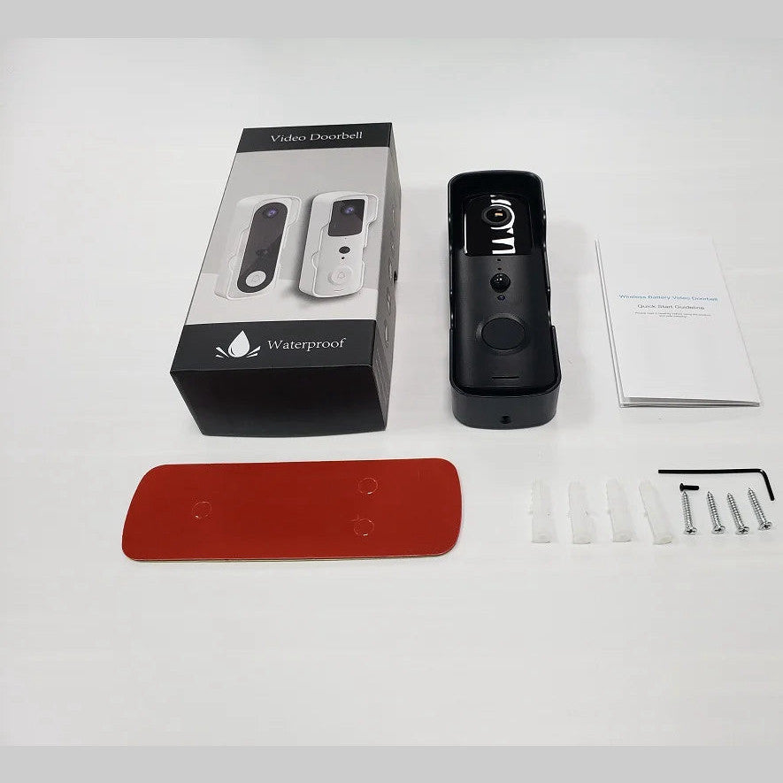 Wi-Fi video doorbell 1080p with PIR, Tuya – view 3